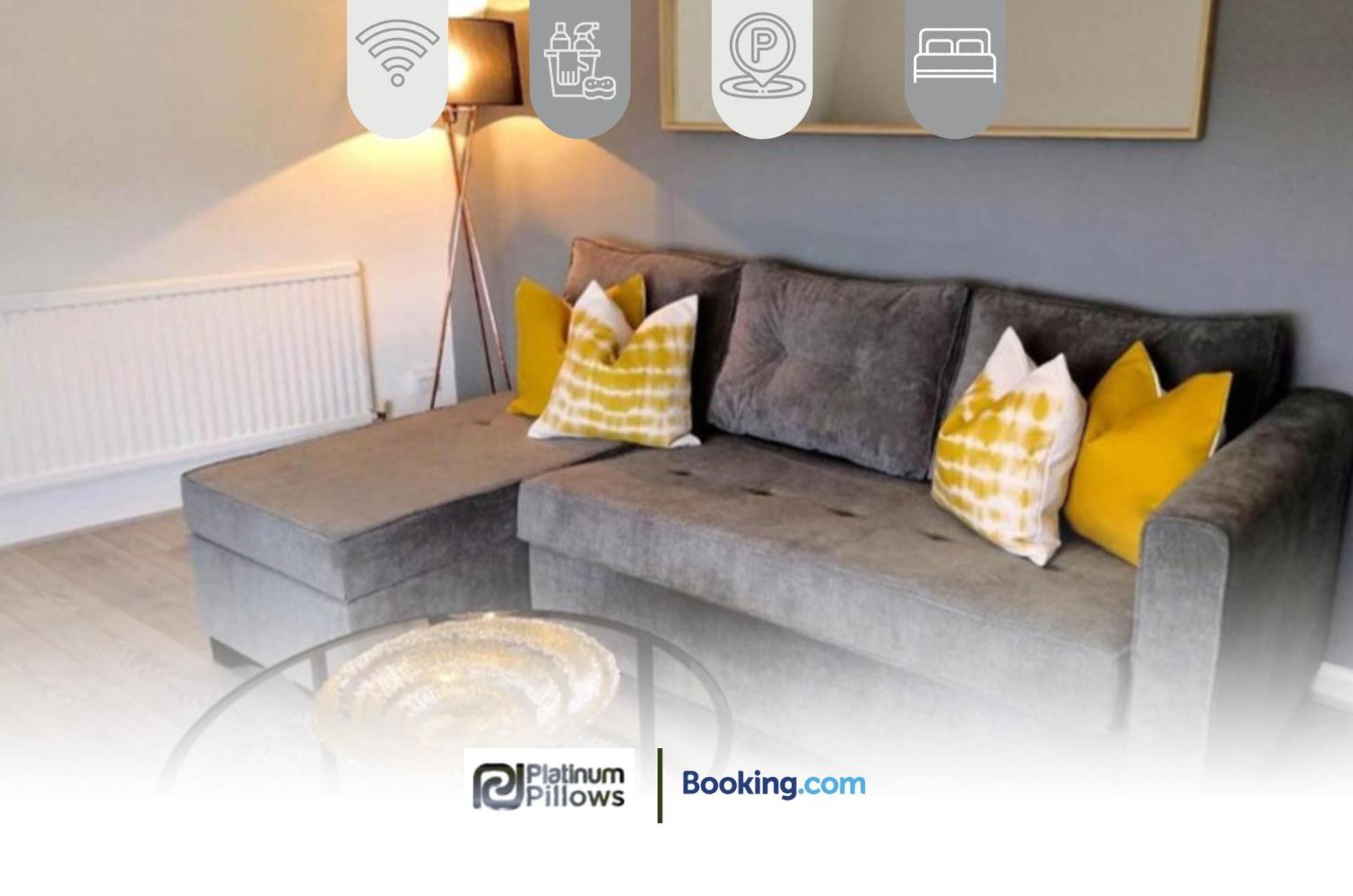Modern Oxford 1Br Apt, Contractor & Family Accommodation, Near Oxford Hospitals And Science Park المظهر الخارجي الصورة