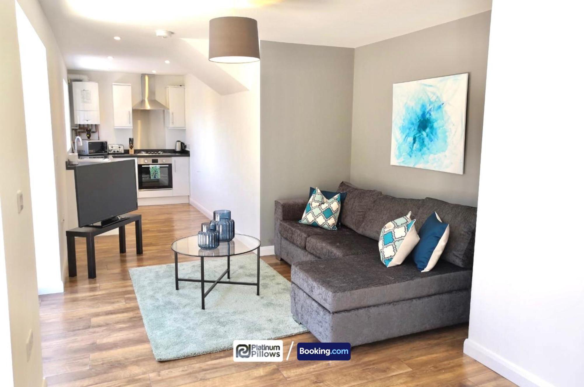 Modern Oxford 1Br Apt, Contractor & Family Accommodation, Near Oxford Hospitals And Science Park المظهر الخارجي الصورة