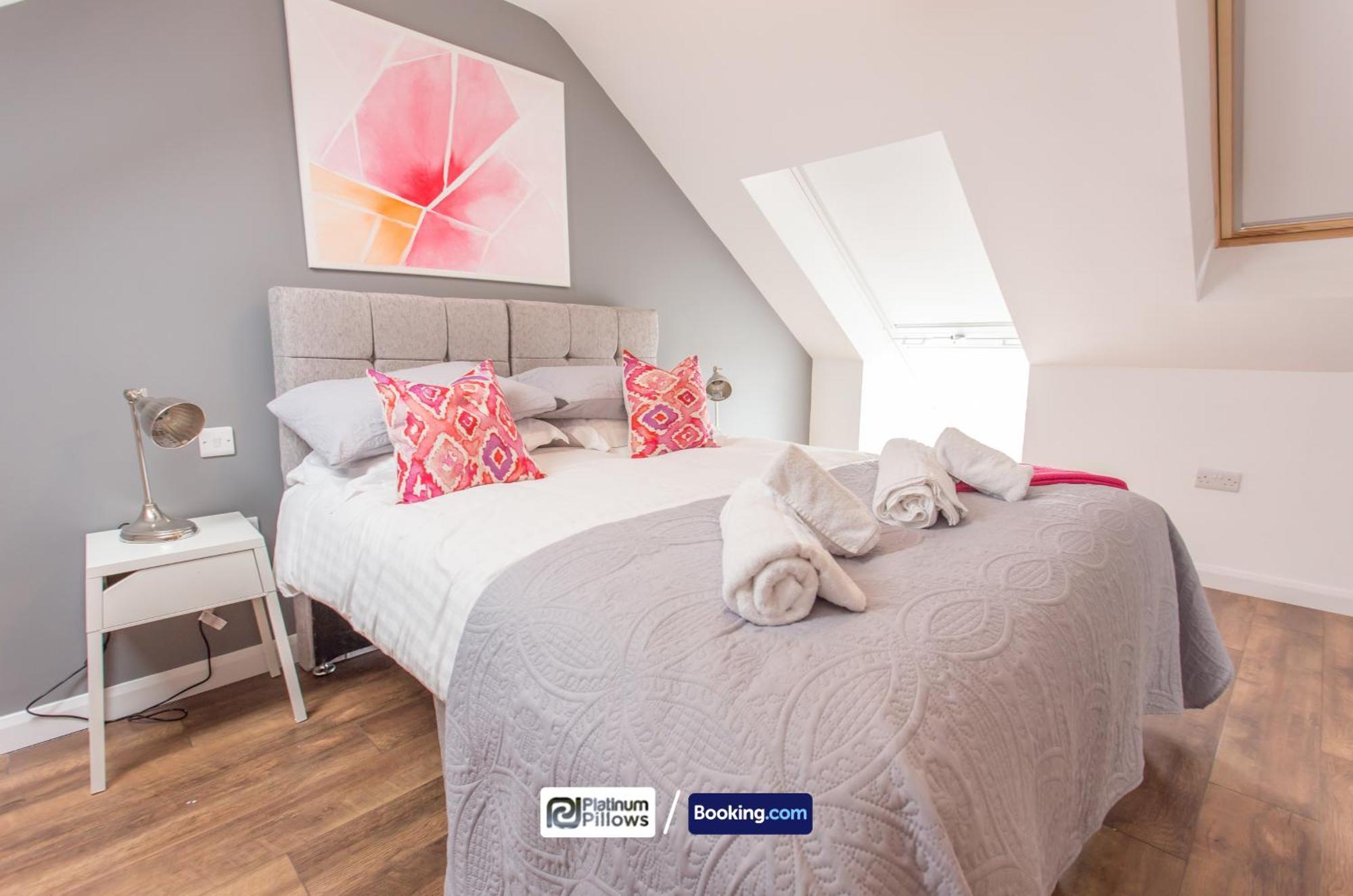Modern Oxford 1Br Apt, Contractor & Family Accommodation, Near Oxford Hospitals And Science Park المظهر الخارجي الصورة
