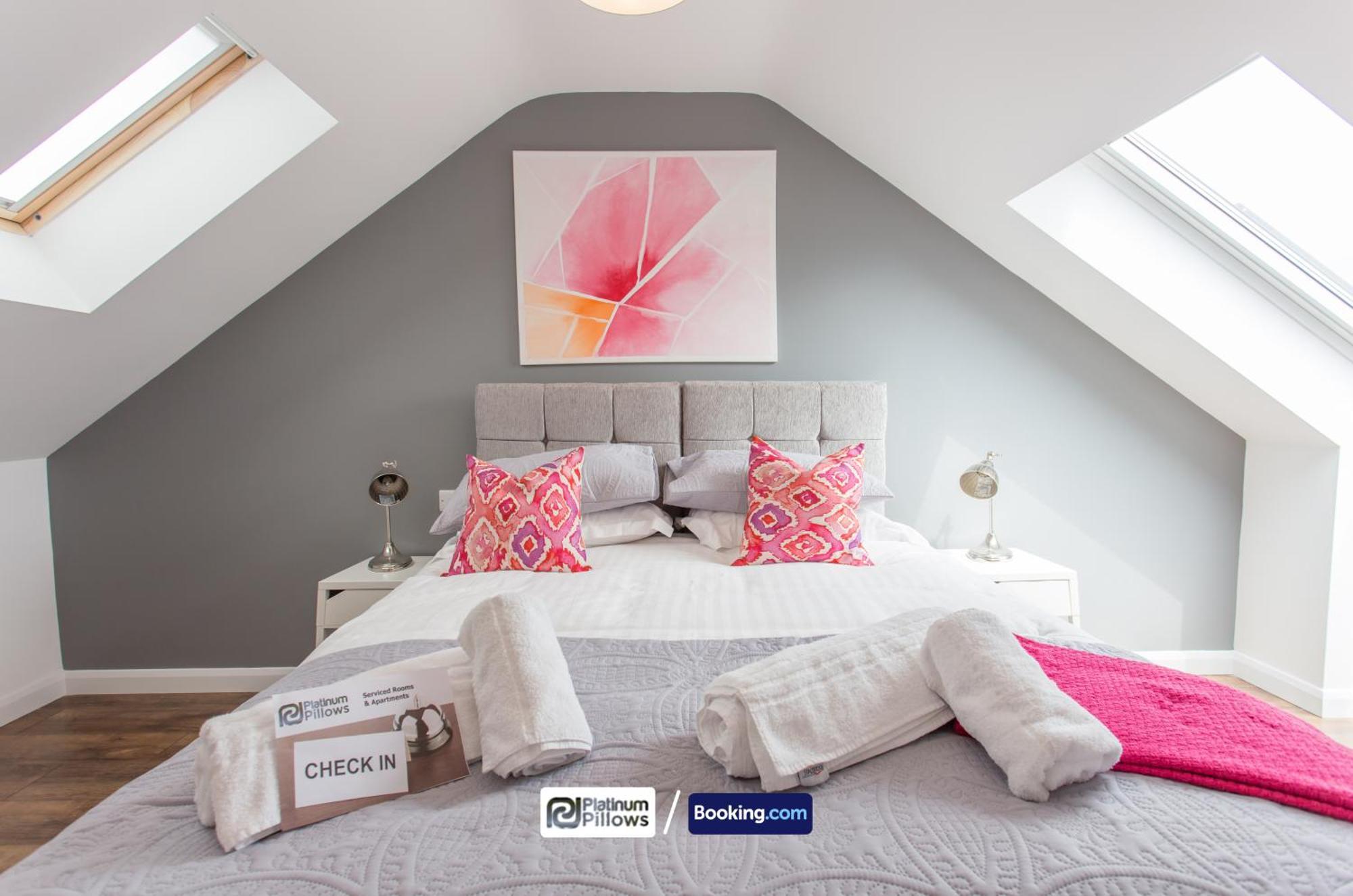 Modern Oxford 1Br Apt, Contractor & Family Accommodation, Near Oxford Hospitals And Science Park المظهر الخارجي الصورة