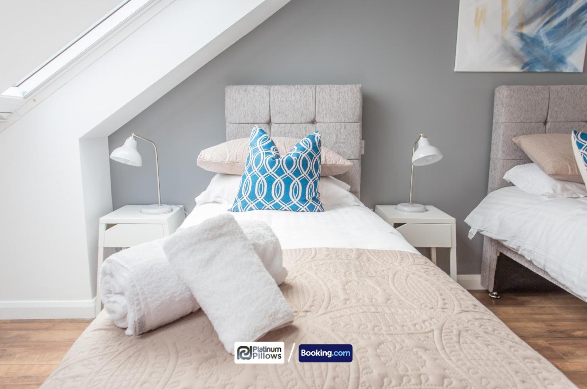 Modern Oxford 1Br Apt, Contractor & Family Accommodation, Near Oxford Hospitals And Science Park المظهر الخارجي الصورة