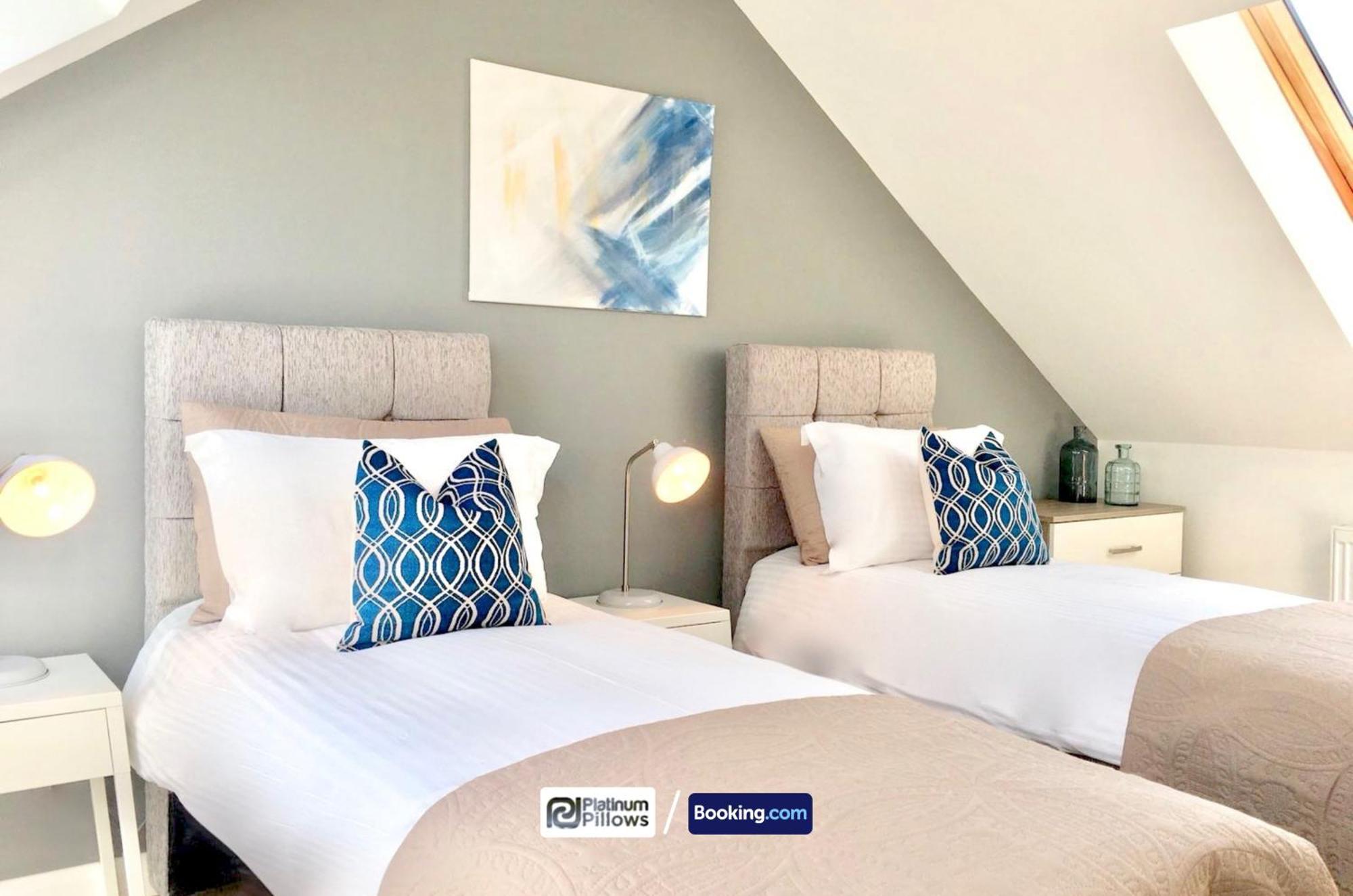 Modern Oxford 1Br Apt, Contractor & Family Accommodation, Near Oxford Hospitals And Science Park المظهر الخارجي الصورة