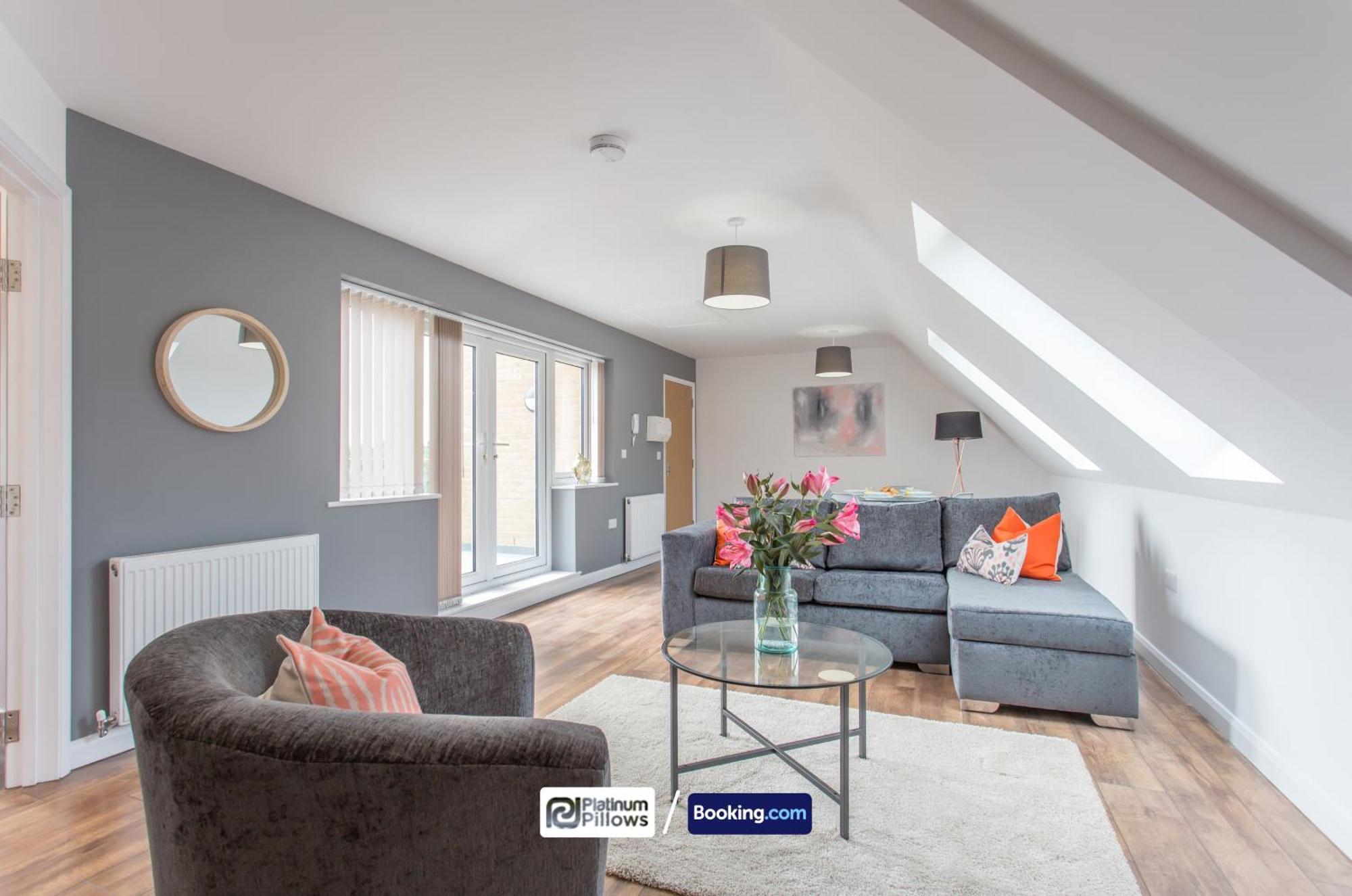 Modern Oxford 1Br Apt, Contractor & Family Accommodation, Near Oxford Hospitals And Science Park المظهر الخارجي الصورة
